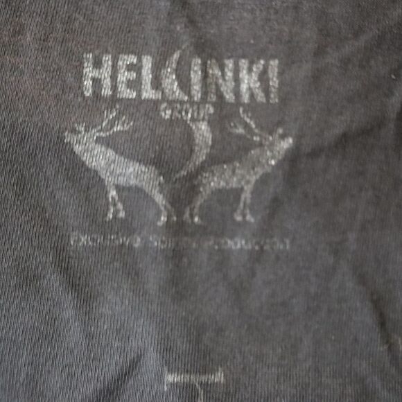US Basic Helsinki Vodka Black Graphic T-Shirt | Bar Promo Alcohol Tee Medium - Picture 5 of 11